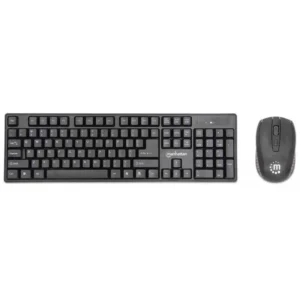 Teclado + rato wifi preto